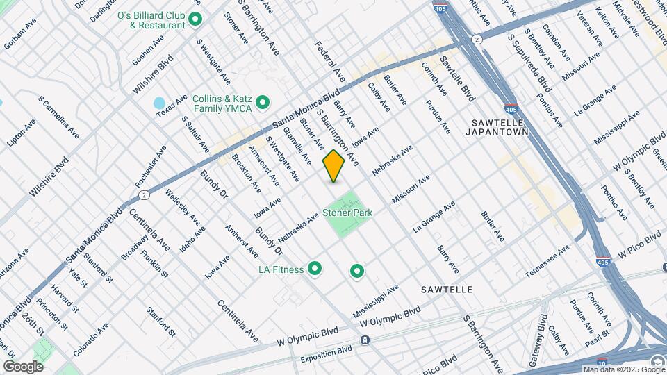 1734 Granville Ave Map and Location Details