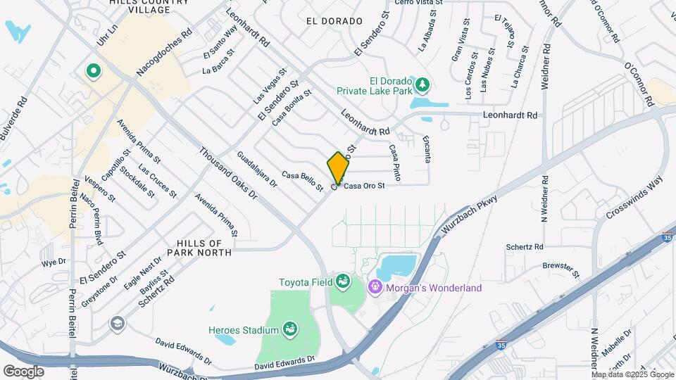 11530 Casa Alto St, Unit 1 Map and Location Details