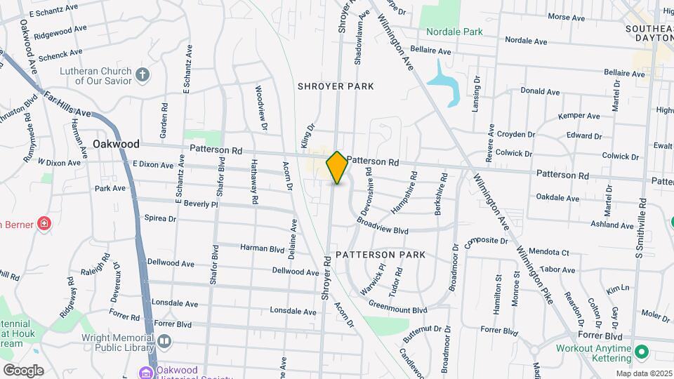 824-826 Shroyer Rd Mapa y Detalles de la Ubicación