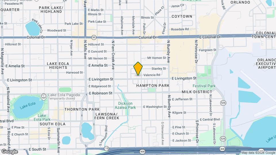 1915 E Livingston St Map and Location Details