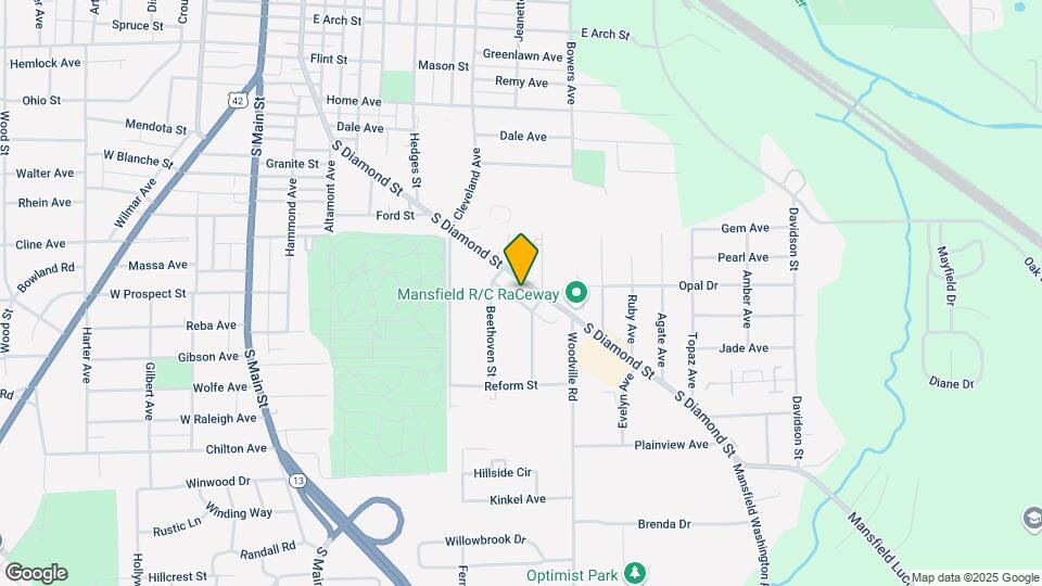 548 S Diamond St Mapa y Detalles de la Ubicación