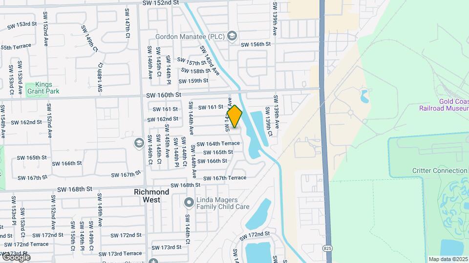 14155 SW 163rd Terrace Map and Location Details