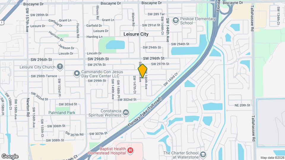 29901 SW 147th Ave Map and Location Details