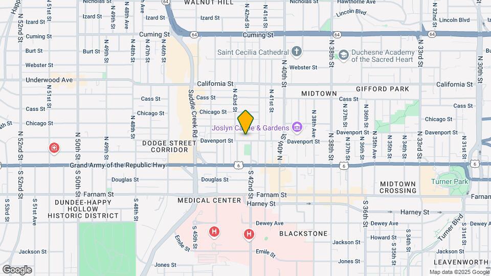 4210-4212 Davenport St Map and Location Details