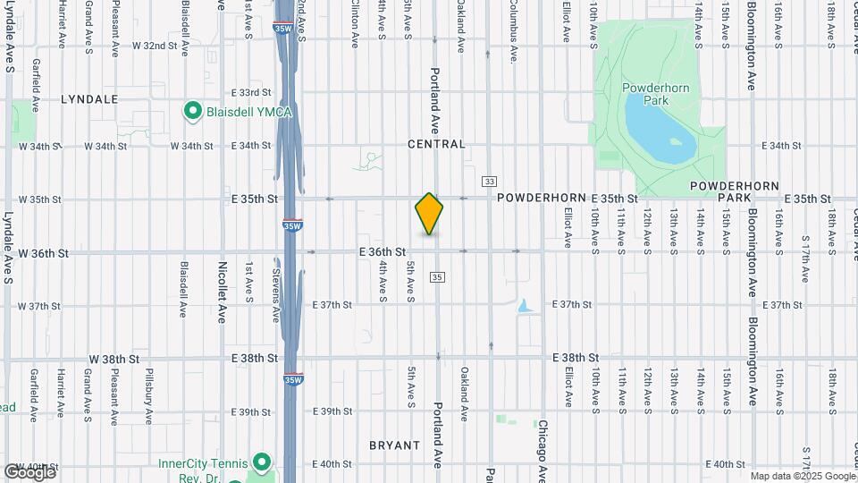 3548 Portland Ave S Map and Location Details