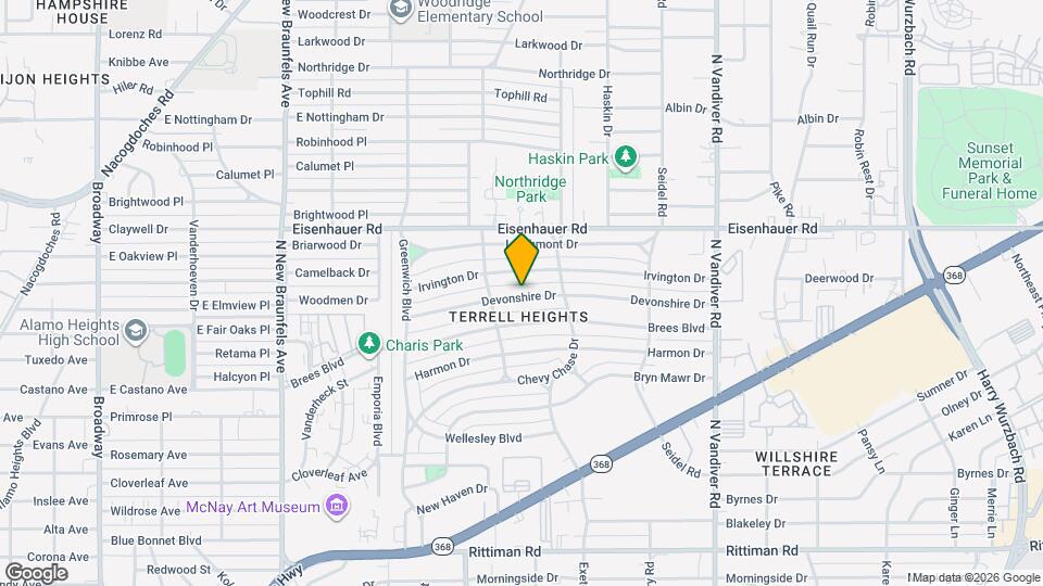 227 Devonshire Dr Mapa y Detalles de la Ubicación