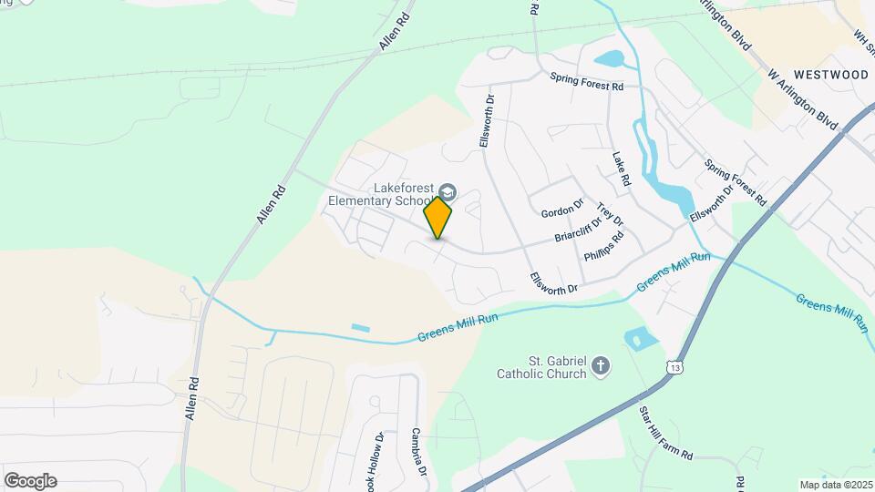 3300 Pacolet Dr Map and Location Details