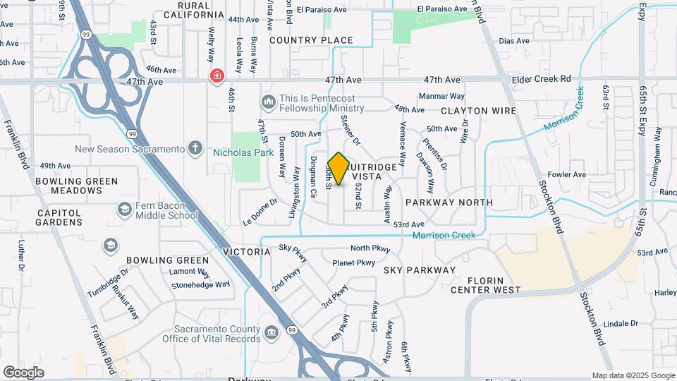 6718 51st St Map and Location Details