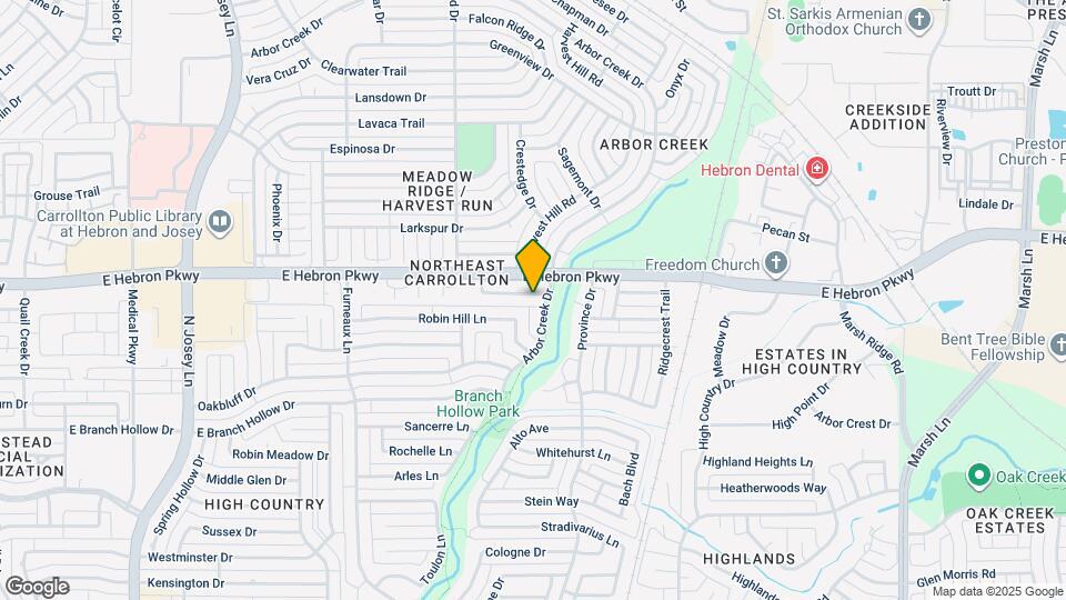 2022 Vista Crest Dr Map and Location Details