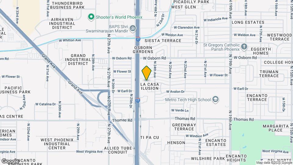 3070 N 24th Ln Map and Location Details