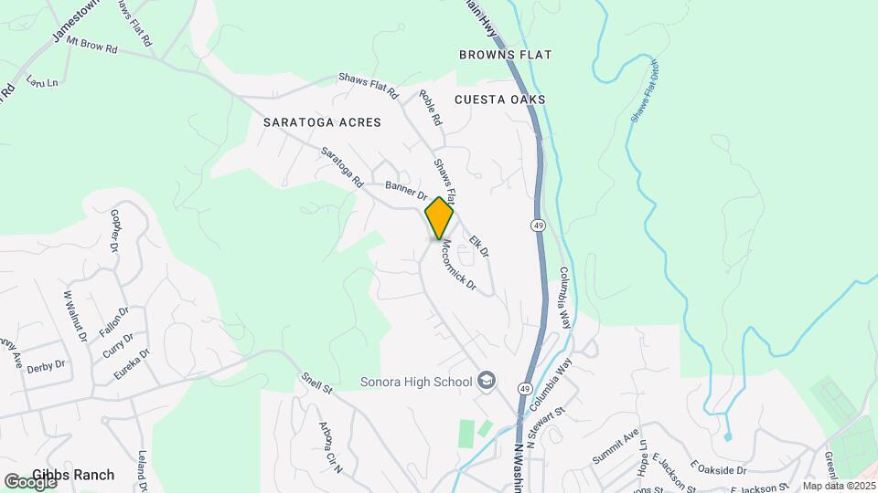 951 Shaws Flat Rd Map and Location Details