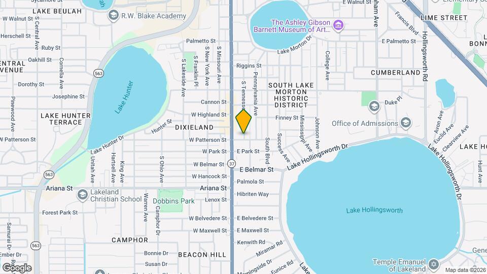 1061 S Tennessee Ave Map and Location Details