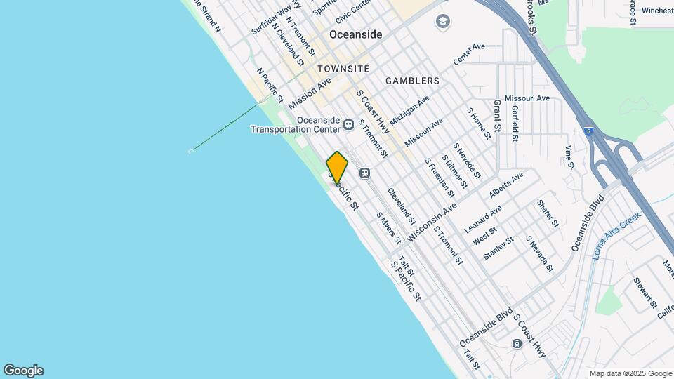 Oceana Brisas Mapa y Detalles de la Ubicación
