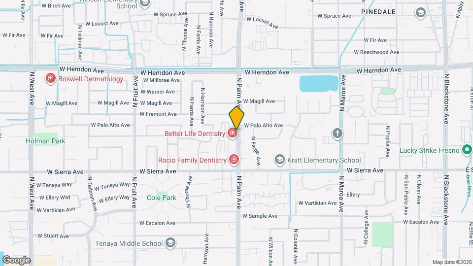 Palm Mission Village Apartments Map and Location Details