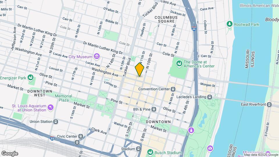 1015 Washington Ave, Unit #401 Map and Location Details