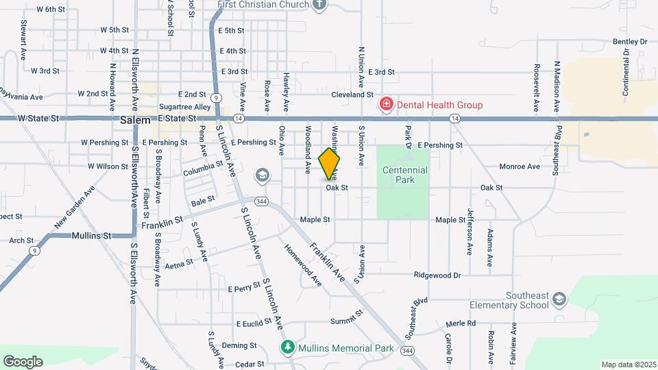 493 Washington St Map and Location Details