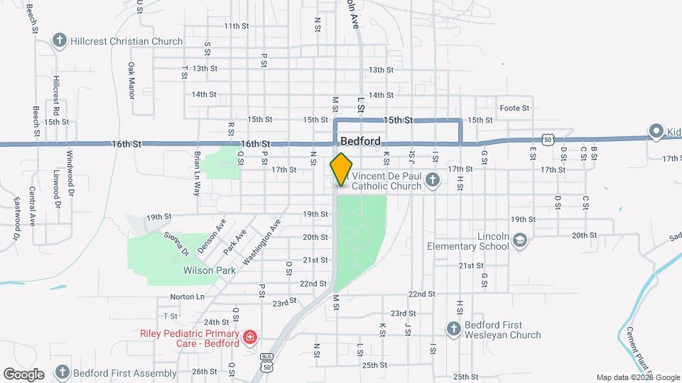 1726 M St, Unit Unit 1 Map and Location Details