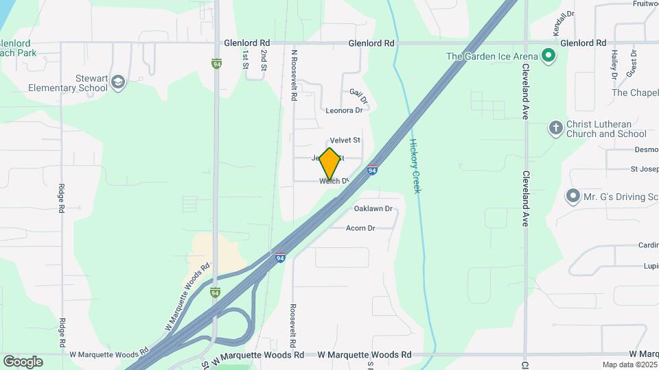 2206 Welch Dr Map and Location Details