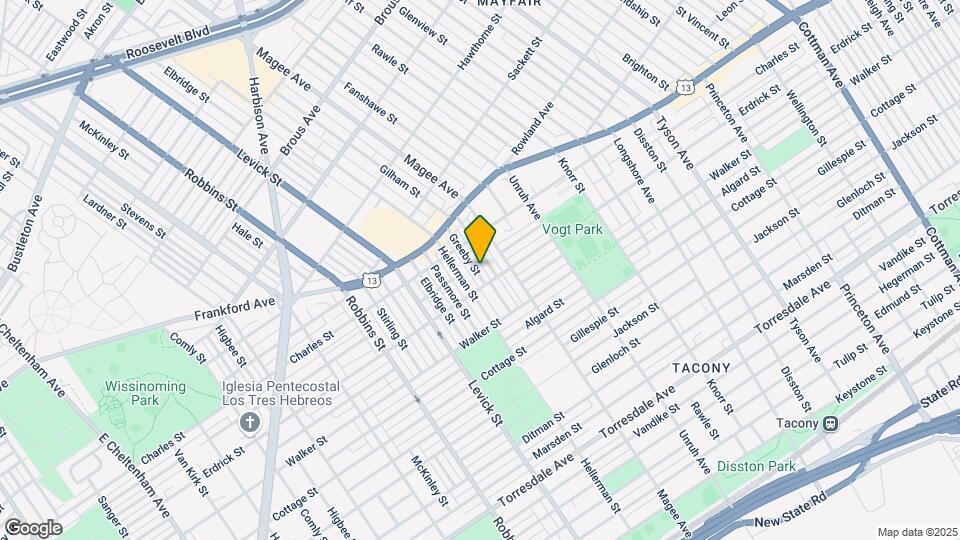 4143 Greeby St Map and Location Details