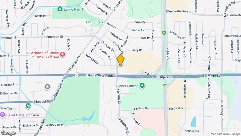 303 Robinhood Ln Map and Location Details