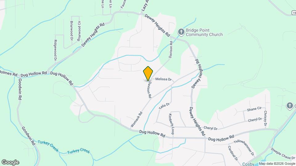 6594 Davison Rd Mapa y Detalles de la Ubicación