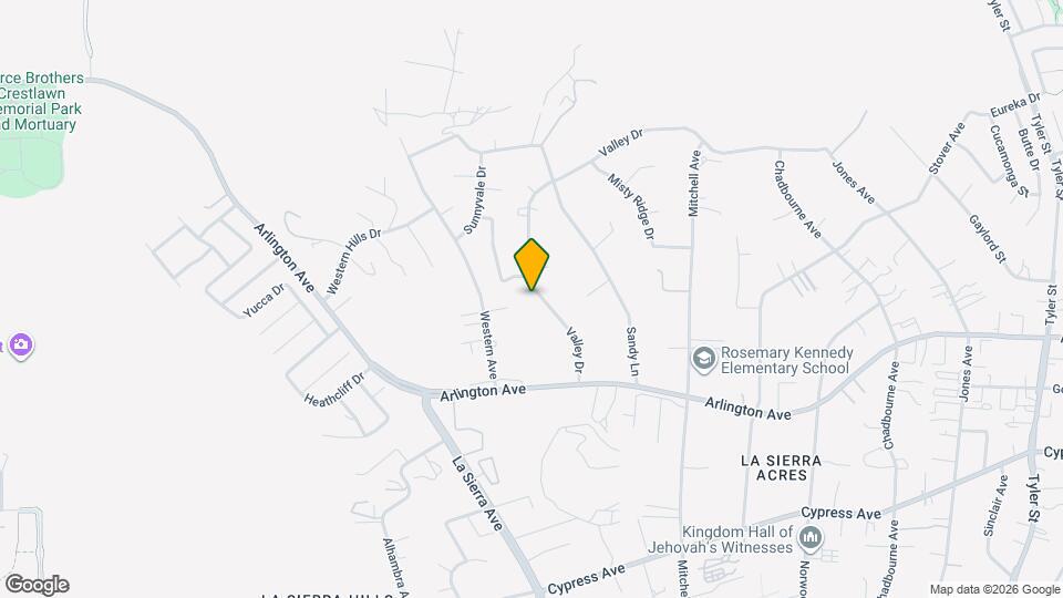 6574 Valley Dr Map and Location Details