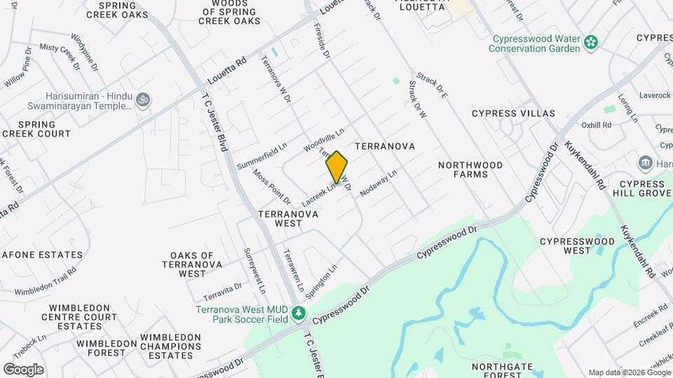 5511 Lacreek Ln Map and Location Details