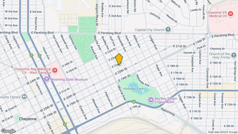 2015 Bradley Ave Map and Location Details