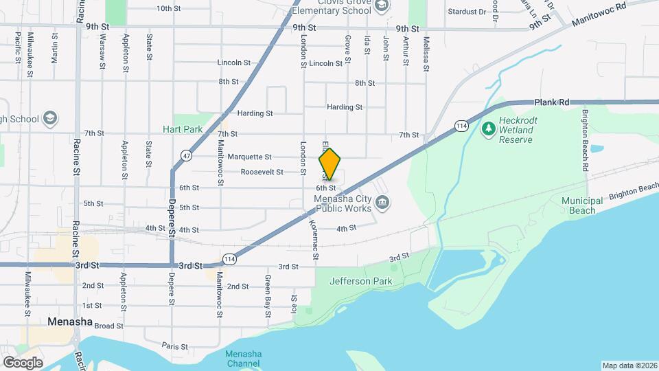 Elizabeth Court Apartments and Nearby Menasha Apartments For Rent Menasha, WI