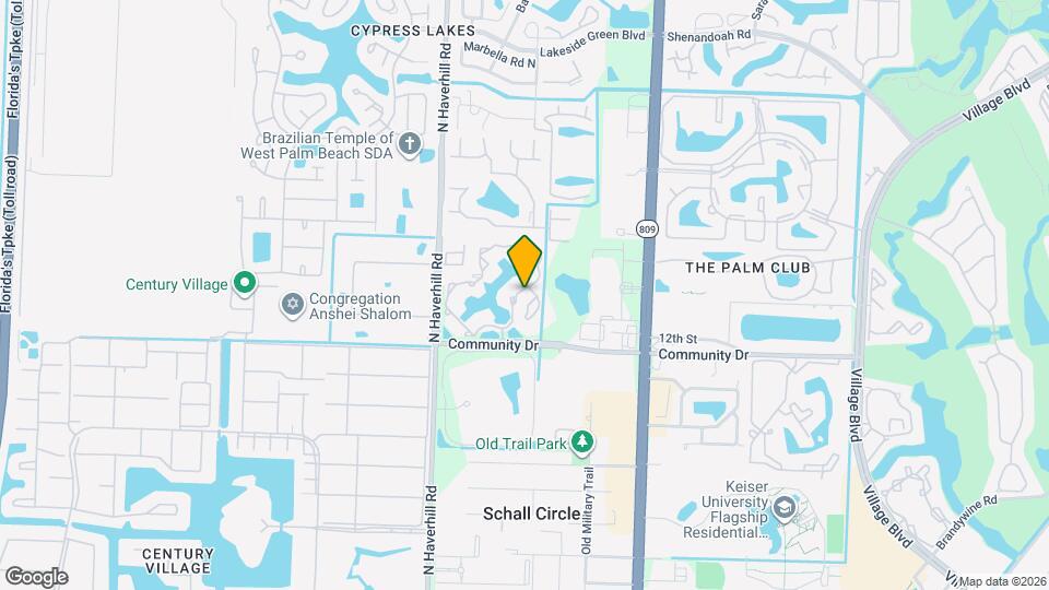 4783 Via Palm Lk Map and Location Details