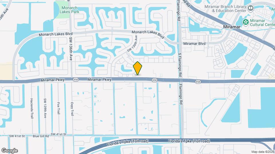 3197 SW 128th Way Map and Location Details