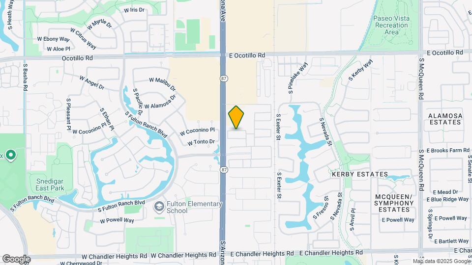 125 E Coconino Dr Map and Location Details