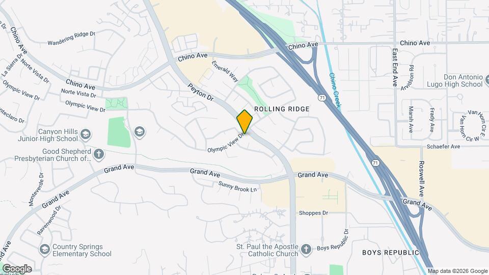 3091 Olympic View Dr Map and Location Details