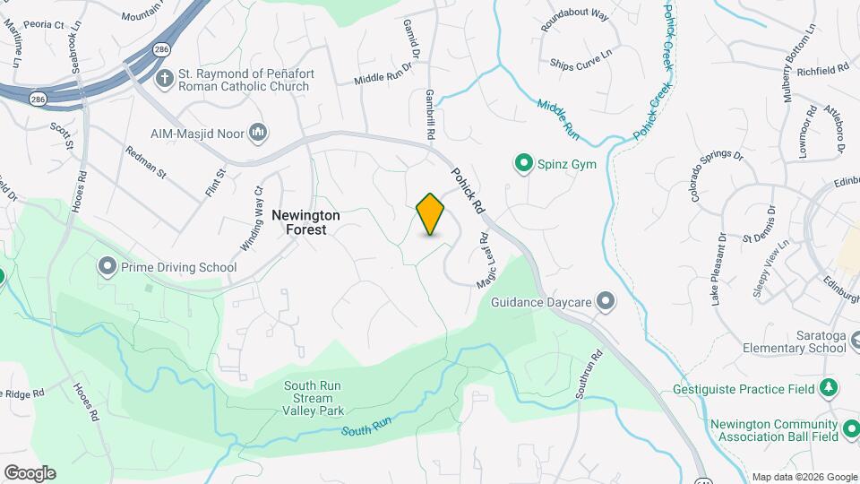 8025 Diving Cliff Ln Mapa y Detalles de la Ubicación