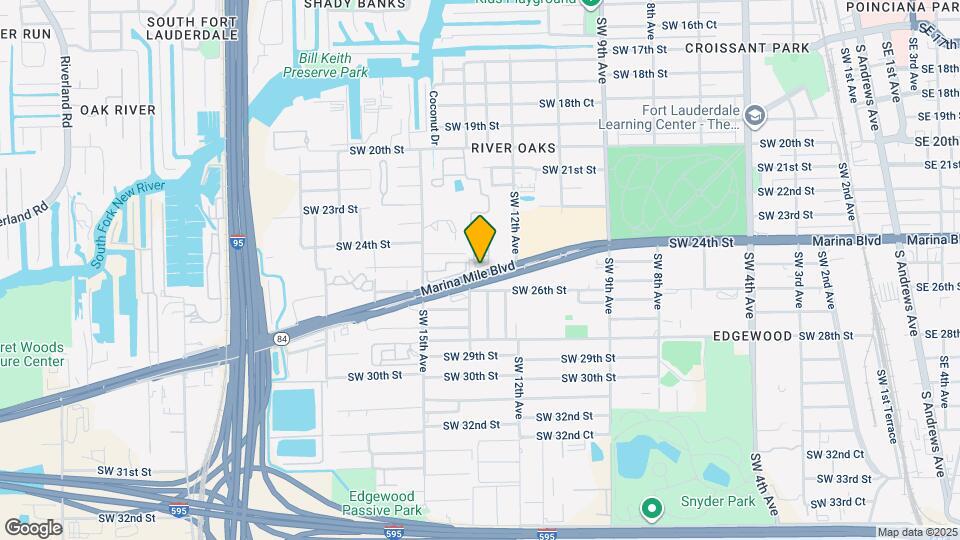 2540 SW 14th Ave Map and Location Details