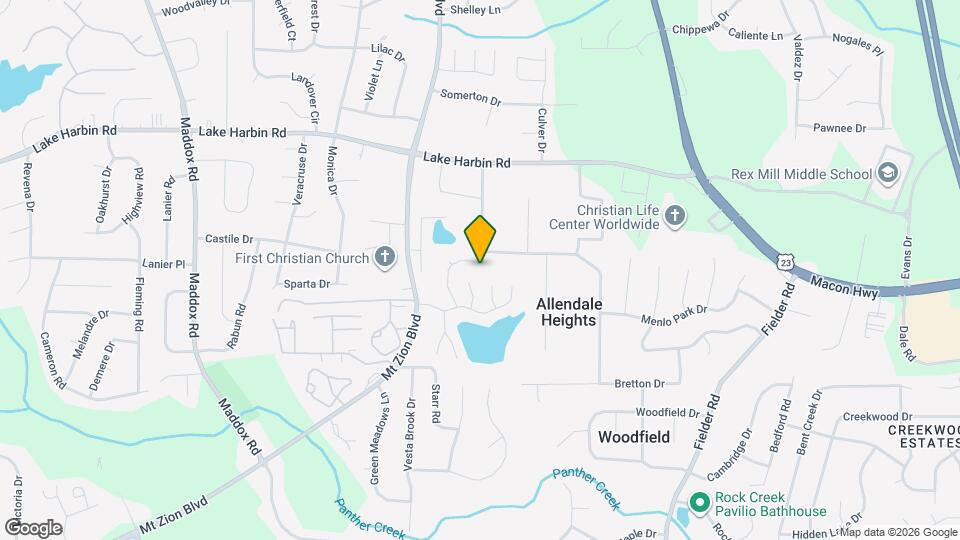 6436 Pine Bark Ct Map and Location Details