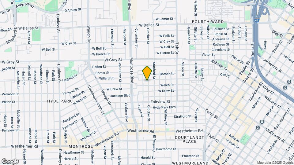 2010 Crocker St Mapa y Detalles de la Ubicación