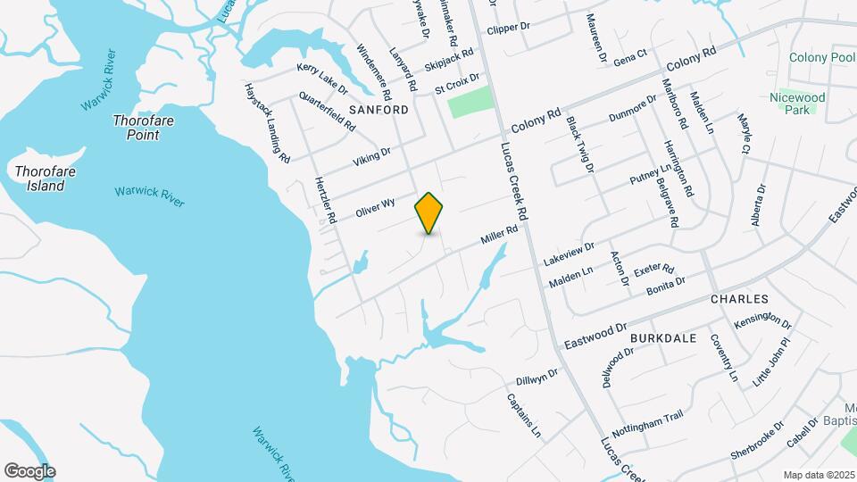 314 Windemere Rd Map and Location Details