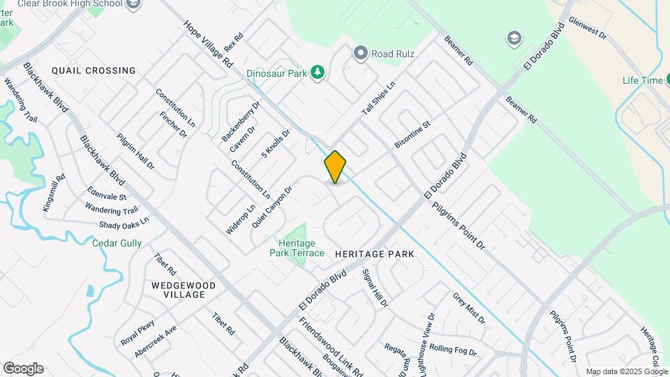 3822 Clobourne Crossing Ln Map and Location Details