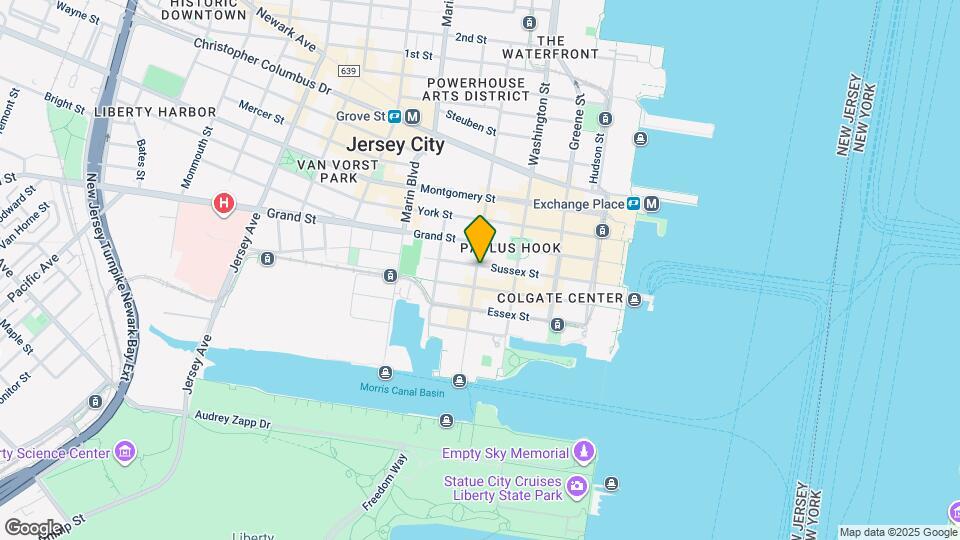 212 Warren St Mapa y Detalles de la Ubicación