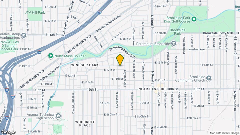 2310 E 12th St Mapa y Detalles de la Ubicación