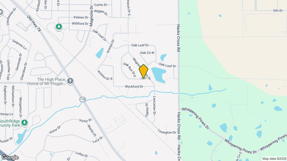 10173 Oak Run Dr S Mapa y Detalles de la Ubicación