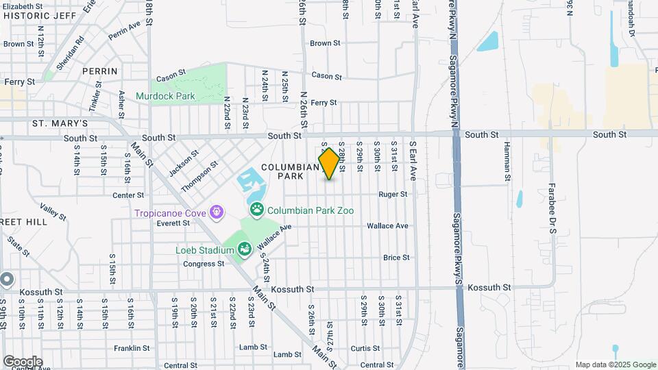 133 S 27th St Map and Location Details
