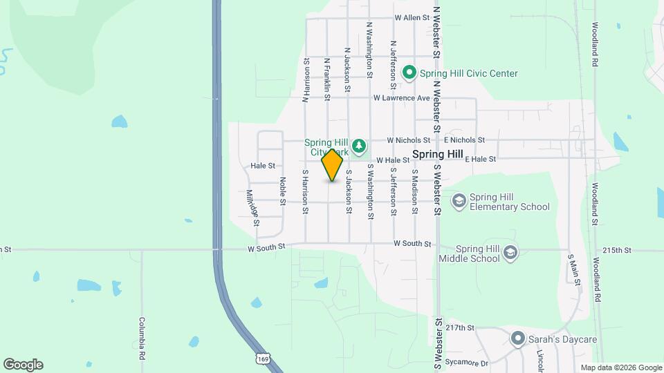 302 S Franklin St Map and Location Details