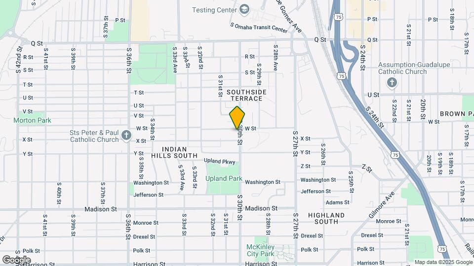 3007 W St Map and Location Details