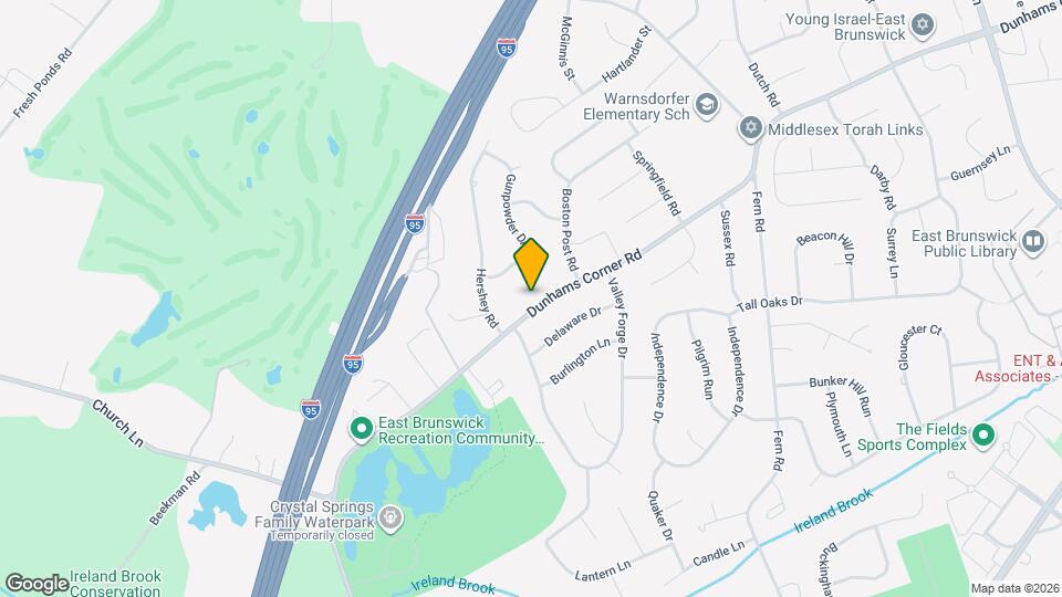 319 Dunhams Corner Rd Map and Location Details