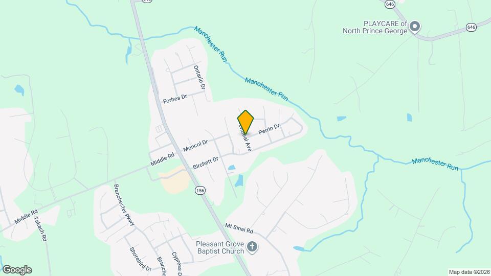 3551 Perrin Dr Map and Location Details