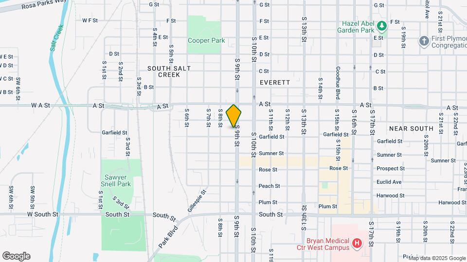 1529 S 9th St Map and Location Details