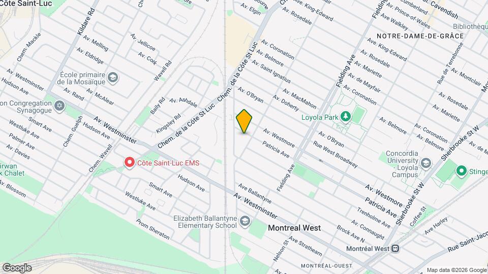 5312 Patricia Av Map and Location Details