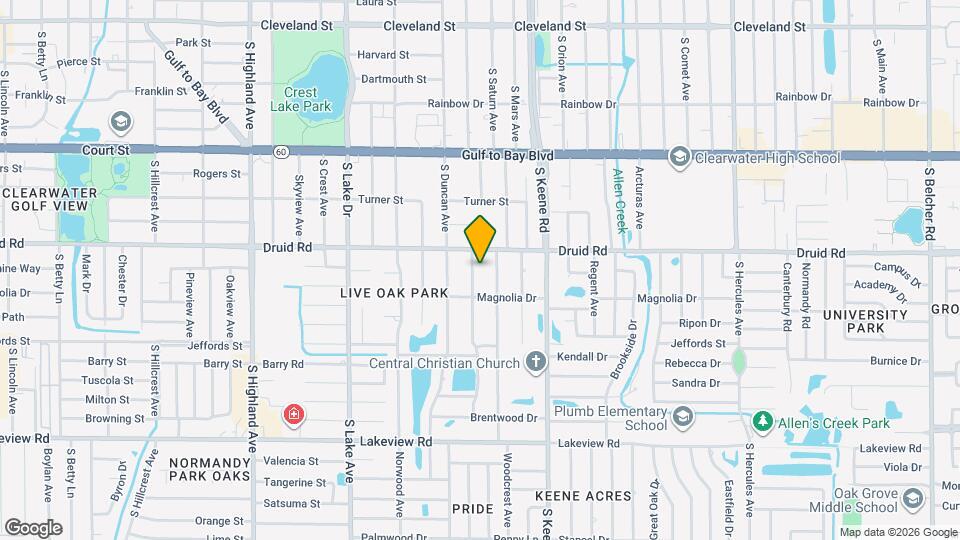 809 Woodside Ave Map and Location Details